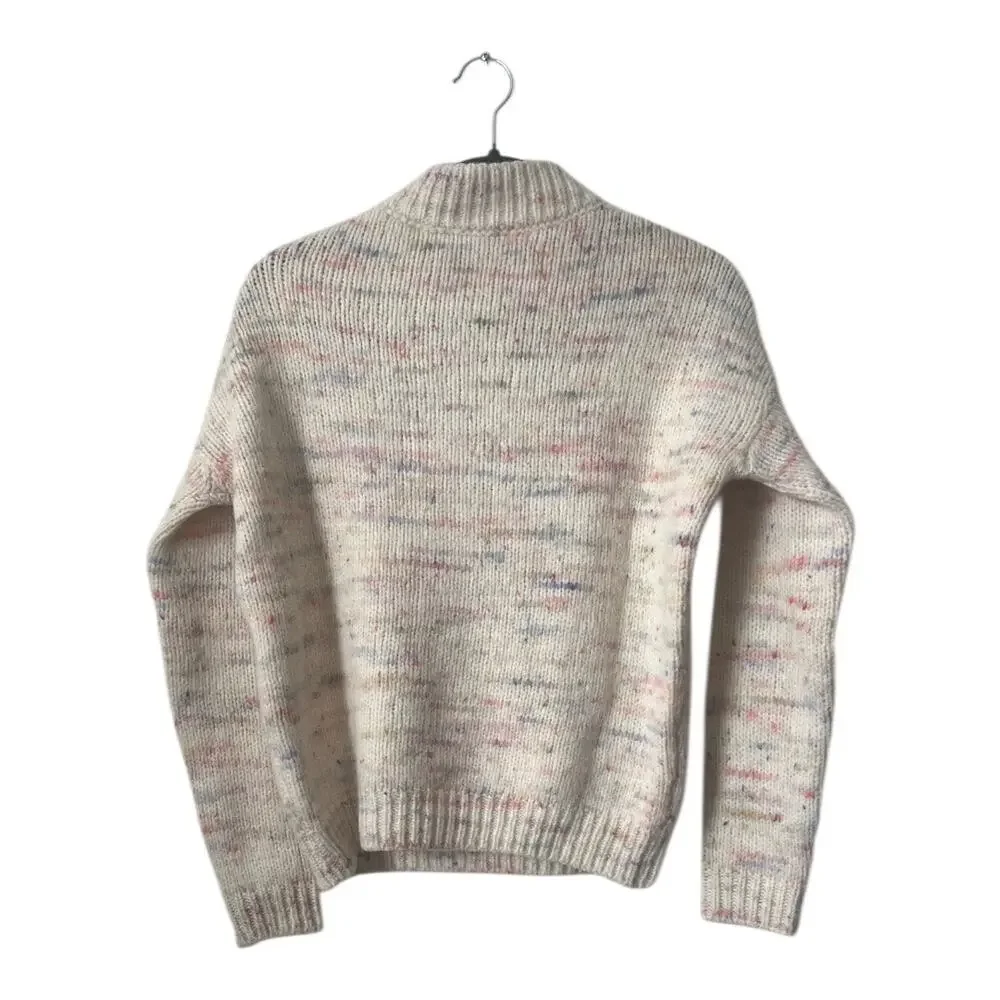 La Maille Sezane Luc Pullover Sweater Ercu Multi Colored Jumper Size XXS - Picture 3 of 12